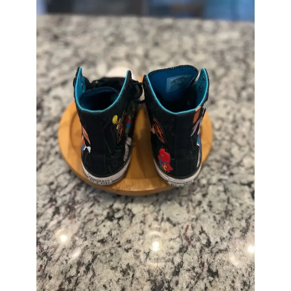 Converse high top sneakers space jam size youth 3